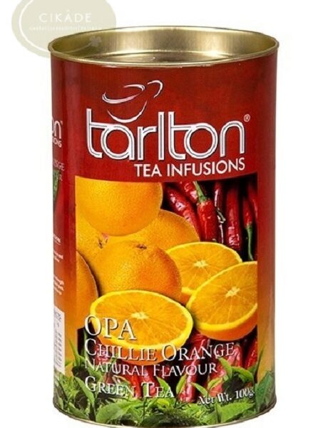 Tarlton OPA zaļā tēja ar čilli un citronu 100g