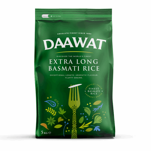 BASMATI RĪSI - ĪPAŠI GARI, 5KG