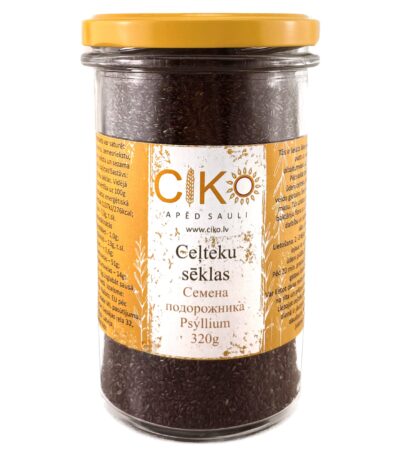 CEĻTEKU SĒKLAS PSYLLIUM, 320G