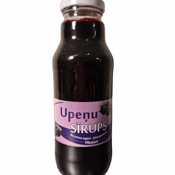 Upeņu sīrups Viksieni, 0.33l