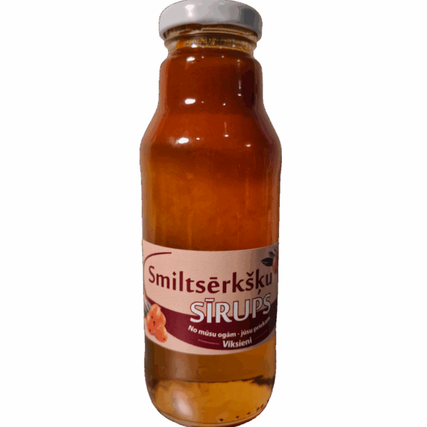 Smiltsērkšķu sīrups Viksieni 0.33l