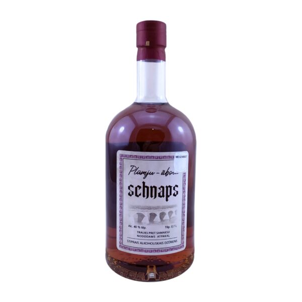 PLŪMJU - ĀBOLU SCHNAPS, 0,7L