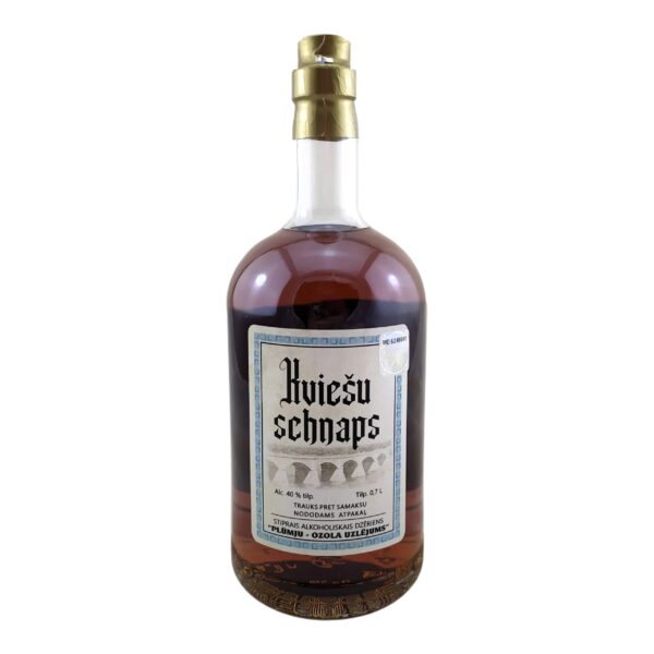 KVIEŠU SCHNAPS PLŪMJU-OZOLA UZLĒJUMS