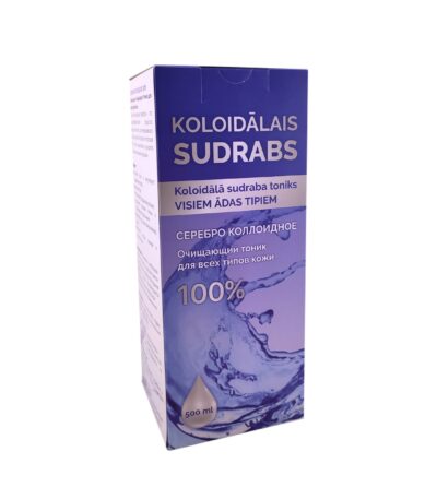 KOLOIDĀLĀ SUDRABA TONIKS VISIEM ĀDAS TIPIEM