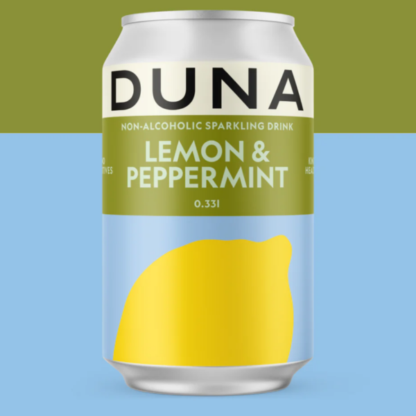 DUNA limonāde "Citrons & Piparmētra", 0,33l