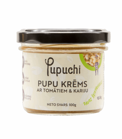 PUPUCHI PUPU KRĒMS AR TOMĀTIEM UN KARIJU