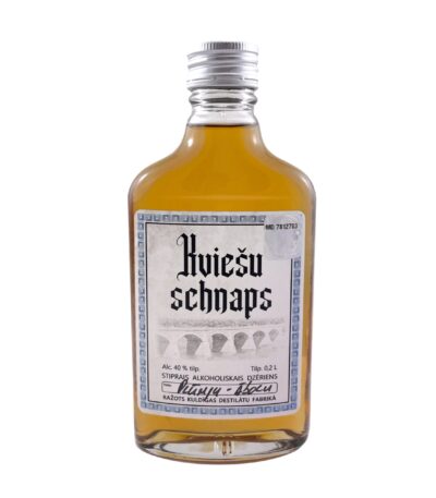 KVIEŠU SCHNAPS PLŪMJU - ĀBOLU, 0.2L