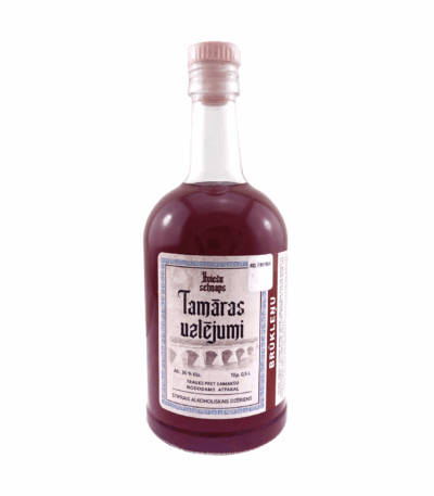KVIEŠU SCHNAPS "TAMĀRAS UZLĒJUMI" - BRŪKLEŅU, 0,5L