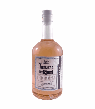 KVIEŠU SCHNAPS "TAMĀRAS UZLĒJUMI" - PIPARU, 0,5L