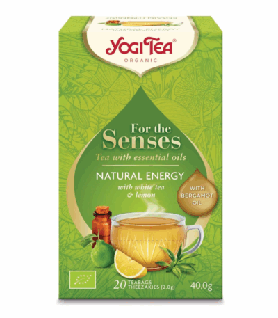YOGI NATURAL ENERGY TĒJA, 20X2,0G