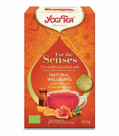 YOGI NATURAL WELLBEING TĒJA, 20X2,0G