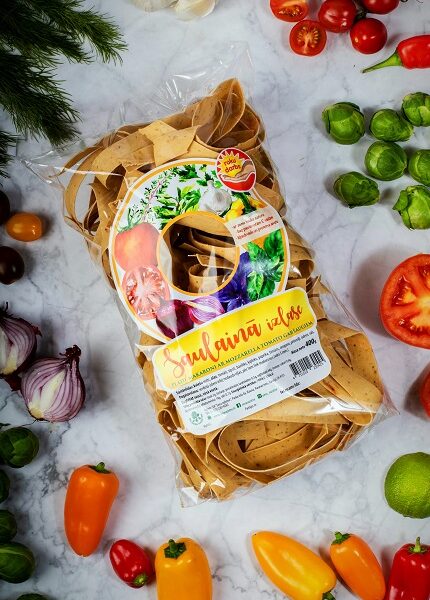 PLATIE MAKARONI AR MOZARELLA TOMATO GARŠAUGIEM, 400G