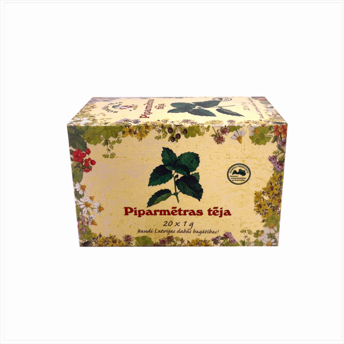 RŪĶĪŠU PIPARMĒTRAS TĒJA, 20X1G