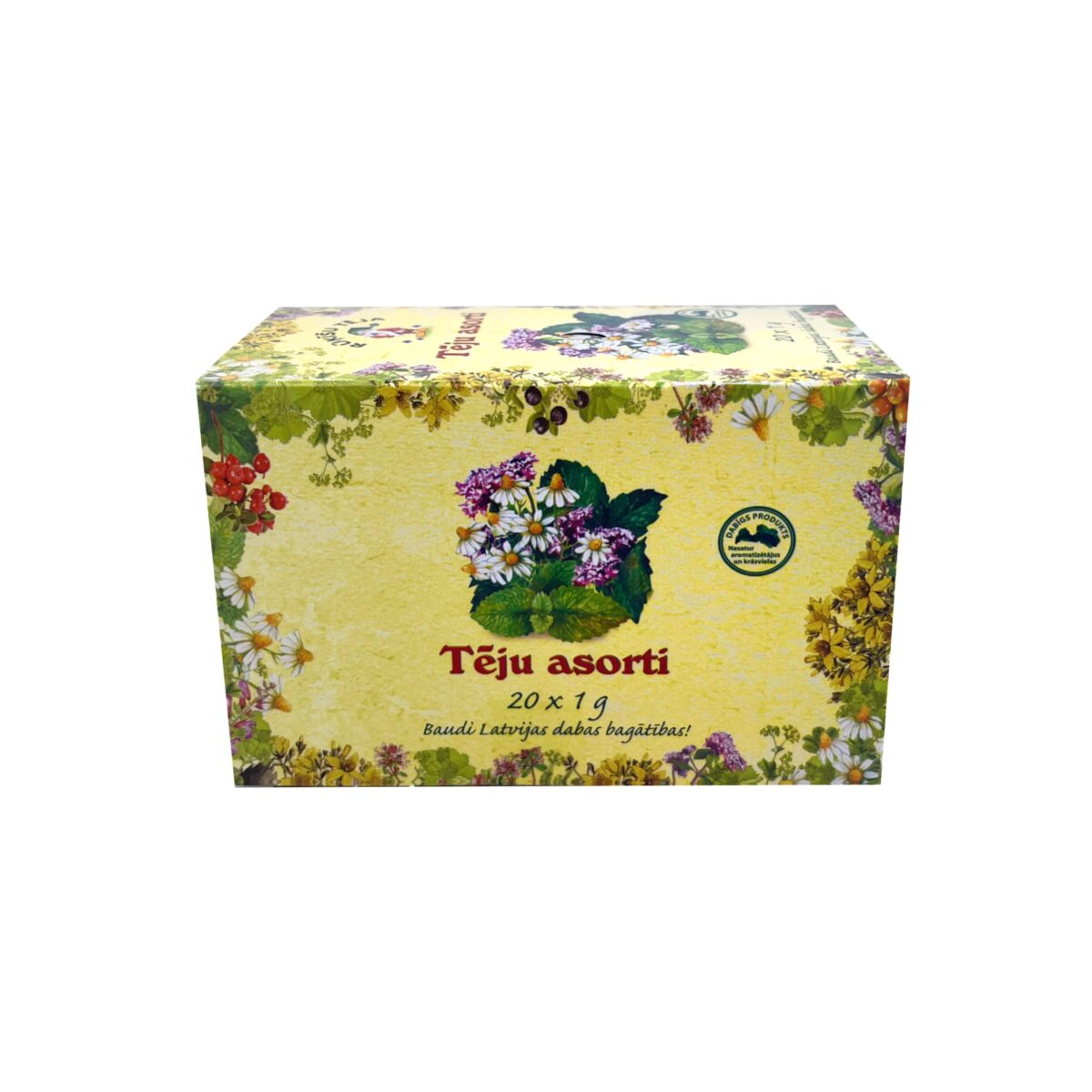RŪĶĪŠU TĒJU ASORTI, 20X1G