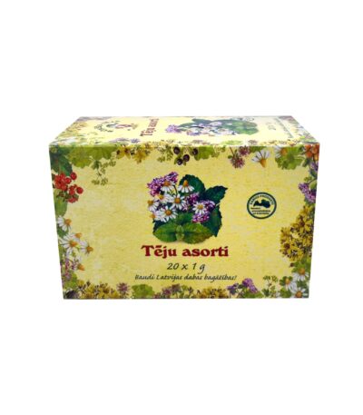 RŪĶĪŠU TĒJU ASORTI, 20X1G