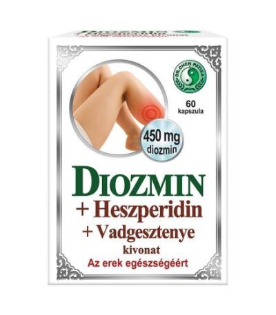 DIOSMĪNA UN HESPERIDĪNA KAPSULAS ASINSVADIEM 60GAB