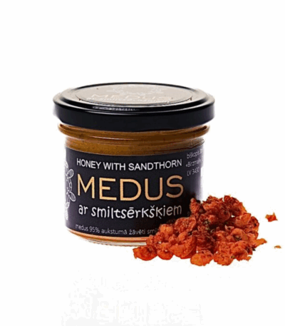 MEDUS AR SMILTSĒRKŠĶIEM, 130G