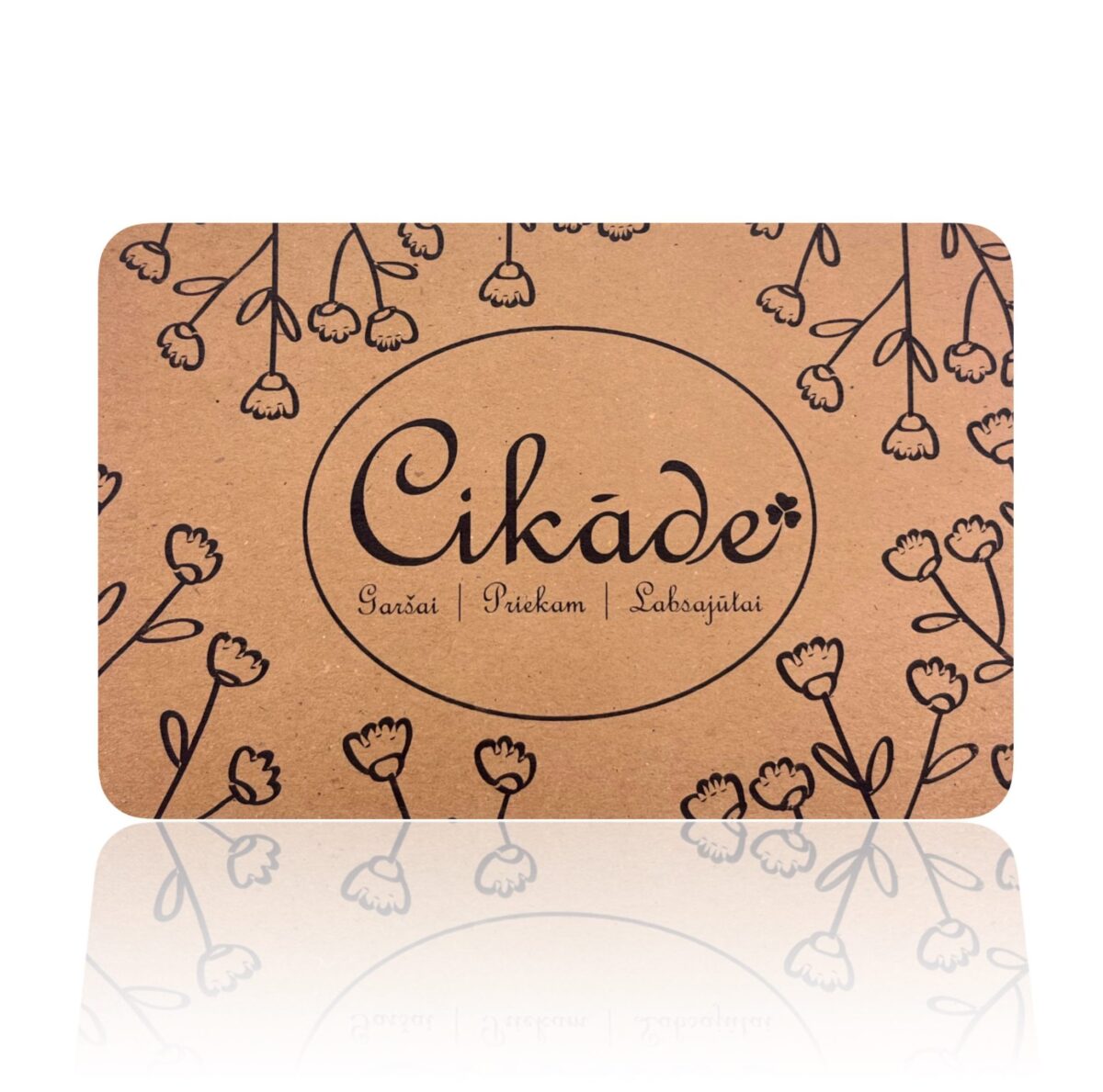CIKĀDES DĀVANU KARTE