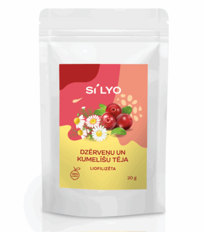 LIOFILIZĒTA DZĒRVEŅU-KUMELĪŠU TĒJA, 20G