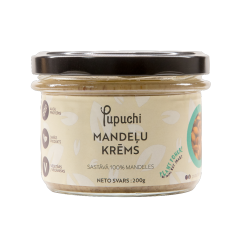 PUPUCHI MANDEĻU KRĒMS 100%, 200G