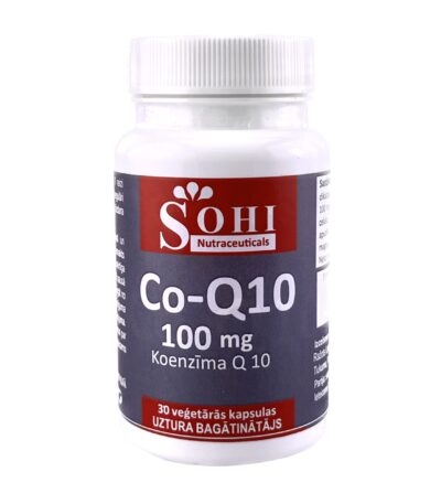 SOHI KOENZĪMS Q10, 30 KAPSULAS