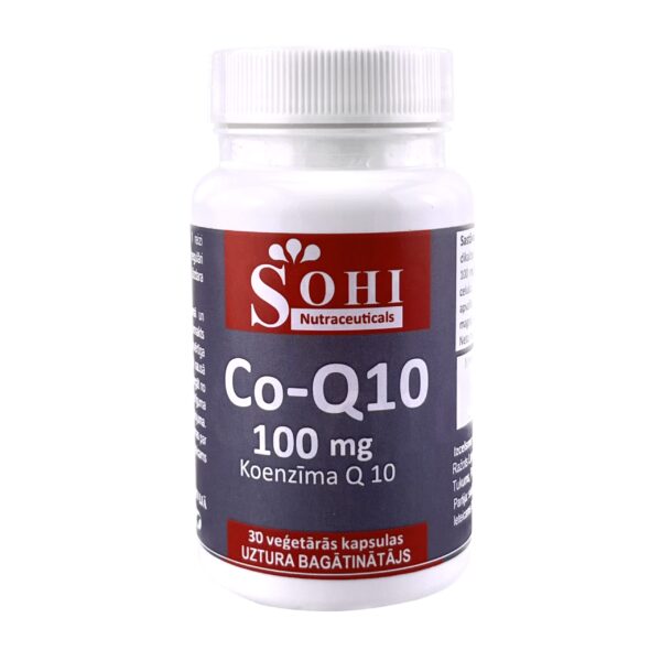 SOHI KOENZĪMS Q10, 30 KAPSULAS