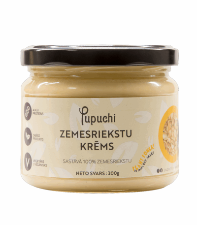 PUPUCHI ZEMESRIEKSTU KRĒMS, 300G