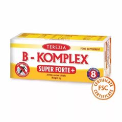 B VITAMĪNU KOMPLEKSS SUPER FORTE+ 20 TABLETES