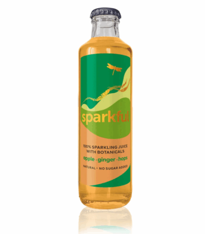 "SPARKFUL" DZIRKSTSULA- - ĀBOLS, INGVERS, APIŅI, 0,25l