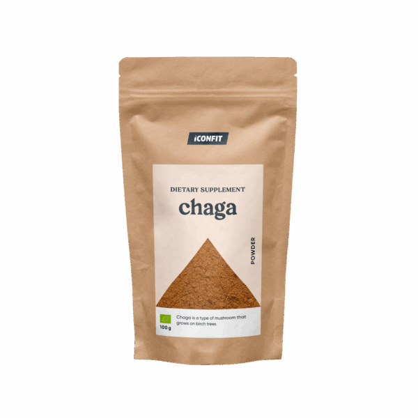 CAGAS PULVERIS ORGANISKAIS ICONFIT 100G