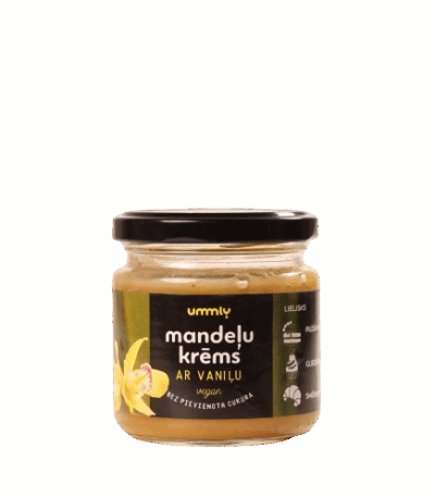 MANDELU KREMS AR VANILU 200G