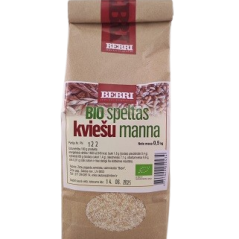 BIO SPELTAS KVIESU MANNA ZS BEBRI 0.5KG