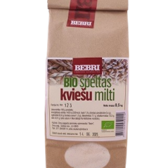 BIO SPELTAS KVIESU MILTI ZS BEBRI 0.5KG