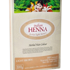 AUGU IZCELSMES MATU KRASA INDIAN HENNA GAISI BRUNA 100G