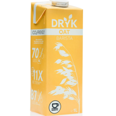Auzu piens ar zemu glutēna saturu Barista DRYK