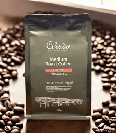 CIKĀDES KAFIJA ESPRESSO, 250G-1KG
