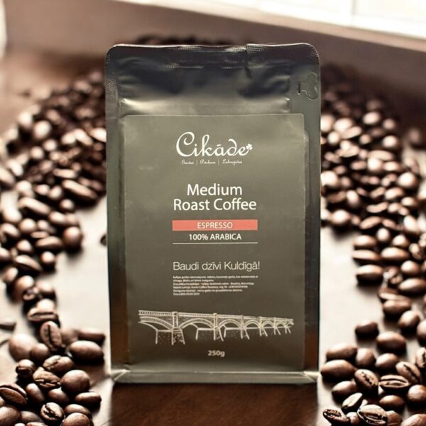 CIKĀDES KAFIJA ESPRESSO, 250G-1KG