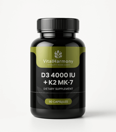 D3 + k2 VITAMĪNS, VITALHARMONY