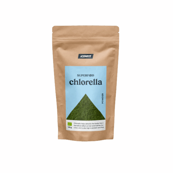 HLORELLAS PULVERIS ORGANISKS ICONFIT 125G