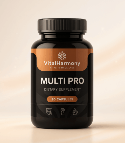 VITALHARMONY MULI PRO MULTIVITAMĪNI, 90 KAPSULAS