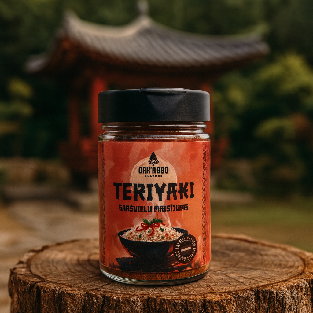 TERIYAKI GARŠVIELU MAISĪJUMS 190G TERIYAKI GARŠVIELU MAISĪJUMS 190G