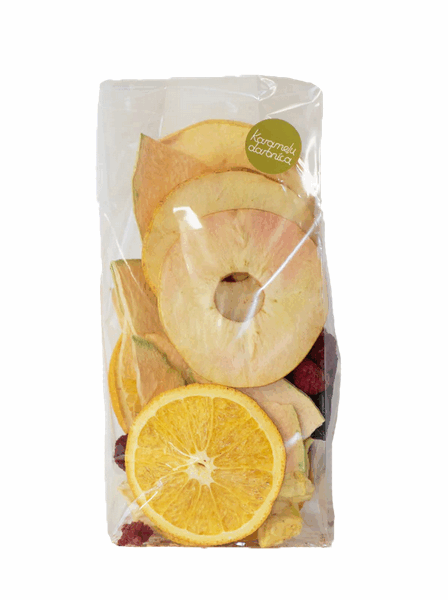 Sublimēti augļu asorti