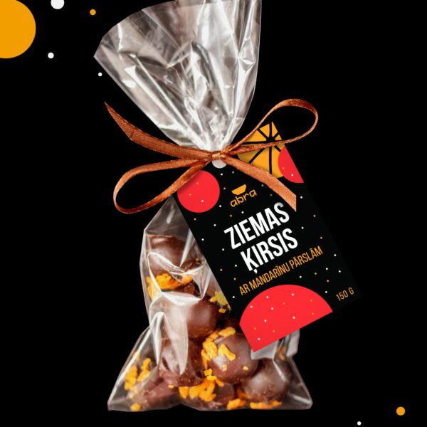 Ziemas ķirsis ar mandarīnu pārslām, 90 g