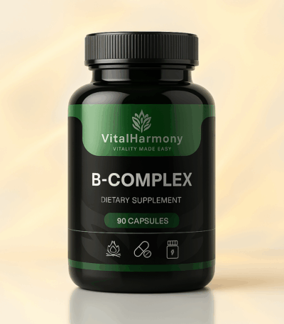 B VITAMĪNU KOMPLEKSS, 90 KAPSULAS