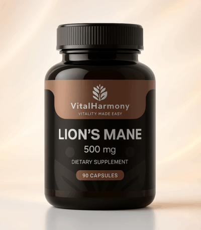 LION'S MANE VITALHARMONI, 90 KAPSULAS