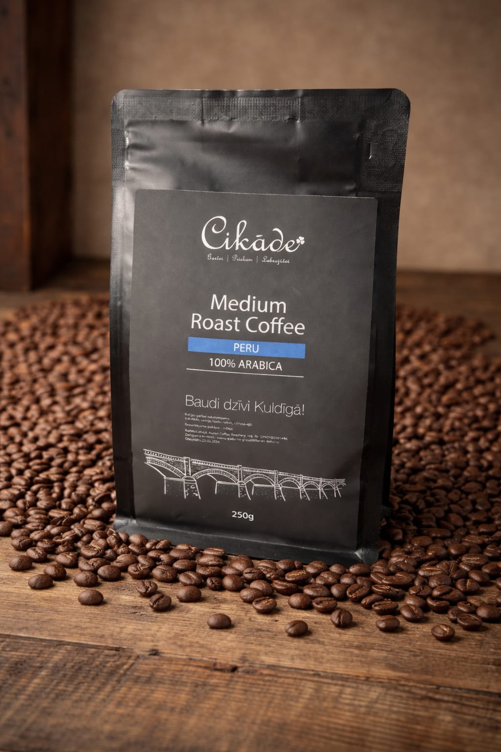 Cikades_kafija_Peru Cikādes kafija Peru, 250g - 1kg - Image 1