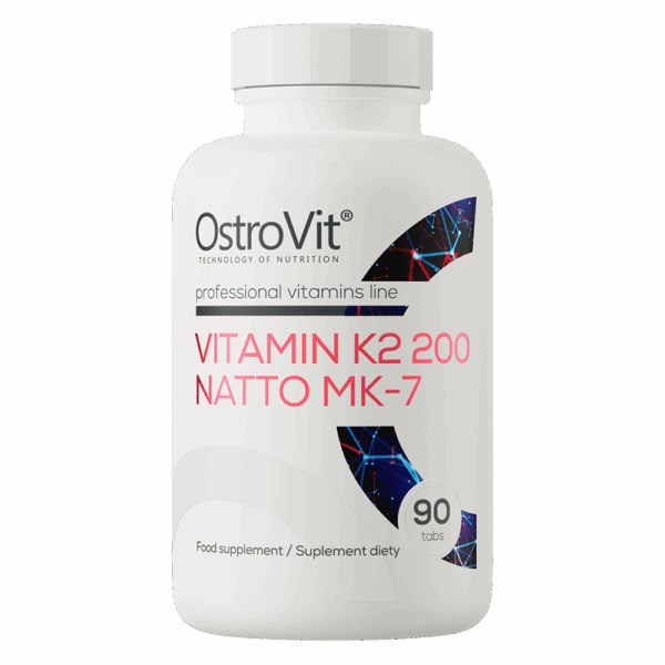 K2 vitamīns OstroVit, 90 kapsulas