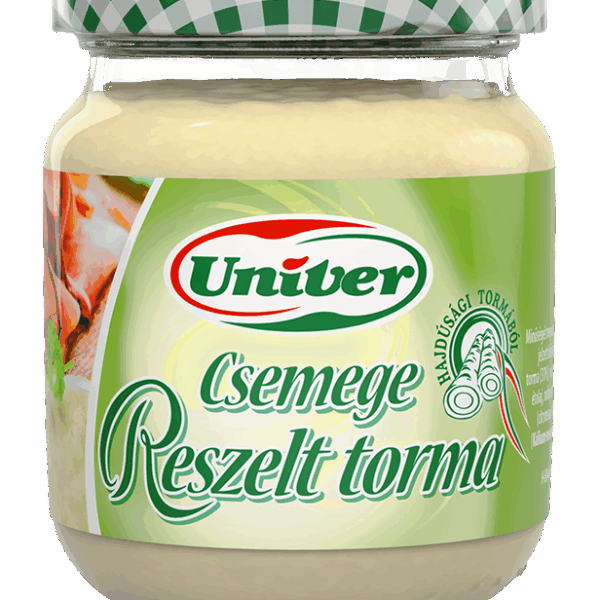 Krēmveida rīvēts mārrutks Univer, 190g