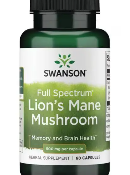 Lion's Mane Swanson, 90 kapsulas
